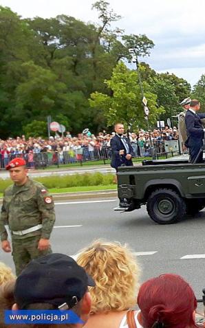Policjanci uczestniczyli w obchodach Święta Wojska Polskiego
