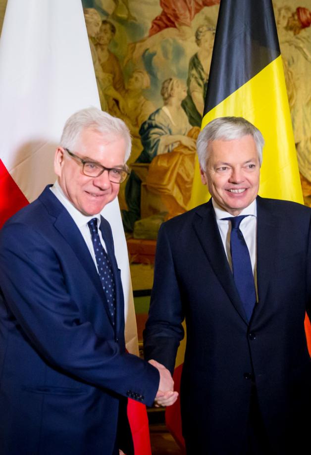 Rozmowy polsko-belgijskie w Brukseli